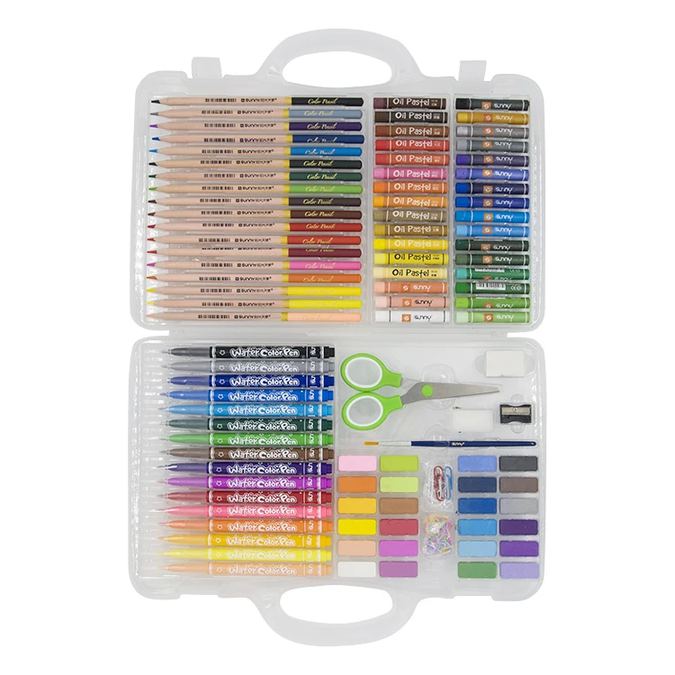 138 шт. с масляной Пастельной акварелью, маркер, эскизный карандаш, Набор для творчества