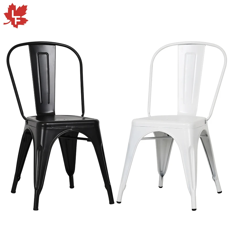 Cheap Outdoor Retro Vintage Garden Cafe Chair Furniture Dining Living Room Tolix Metal Industrial Chairs And Tables Sets