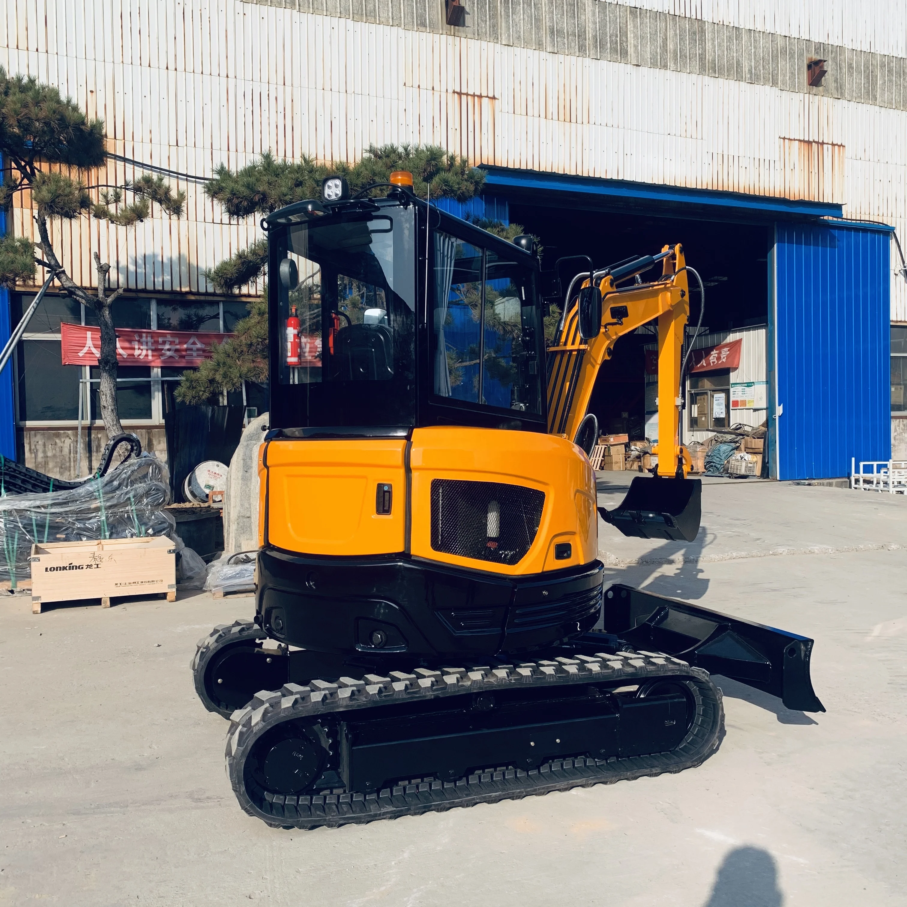 Kubota двигатель новый заводской экономичный 3 5 T мини-экскаватор с опциональным креплением