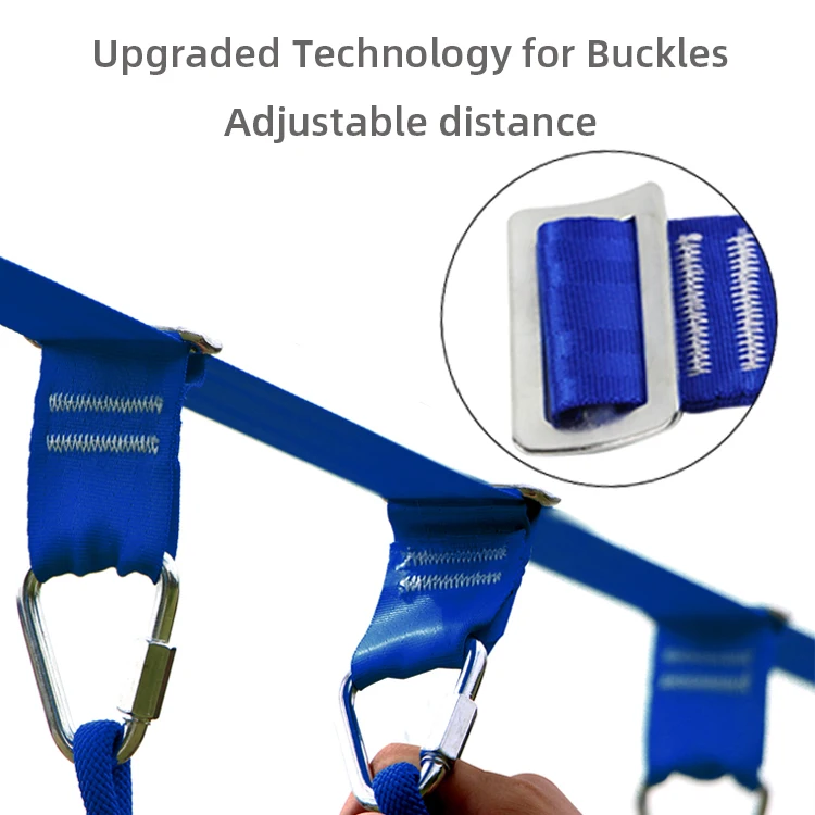 Экстремальный крутой дешевый сад детский фитнесс подвесная полоса препятствий тренировочное оборудование для семейных игр вместе