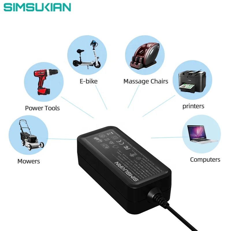 Simsukian 18v 3a PSE ac dc12v05a12v power adapter Japan PSE 5v 12v5a adapter