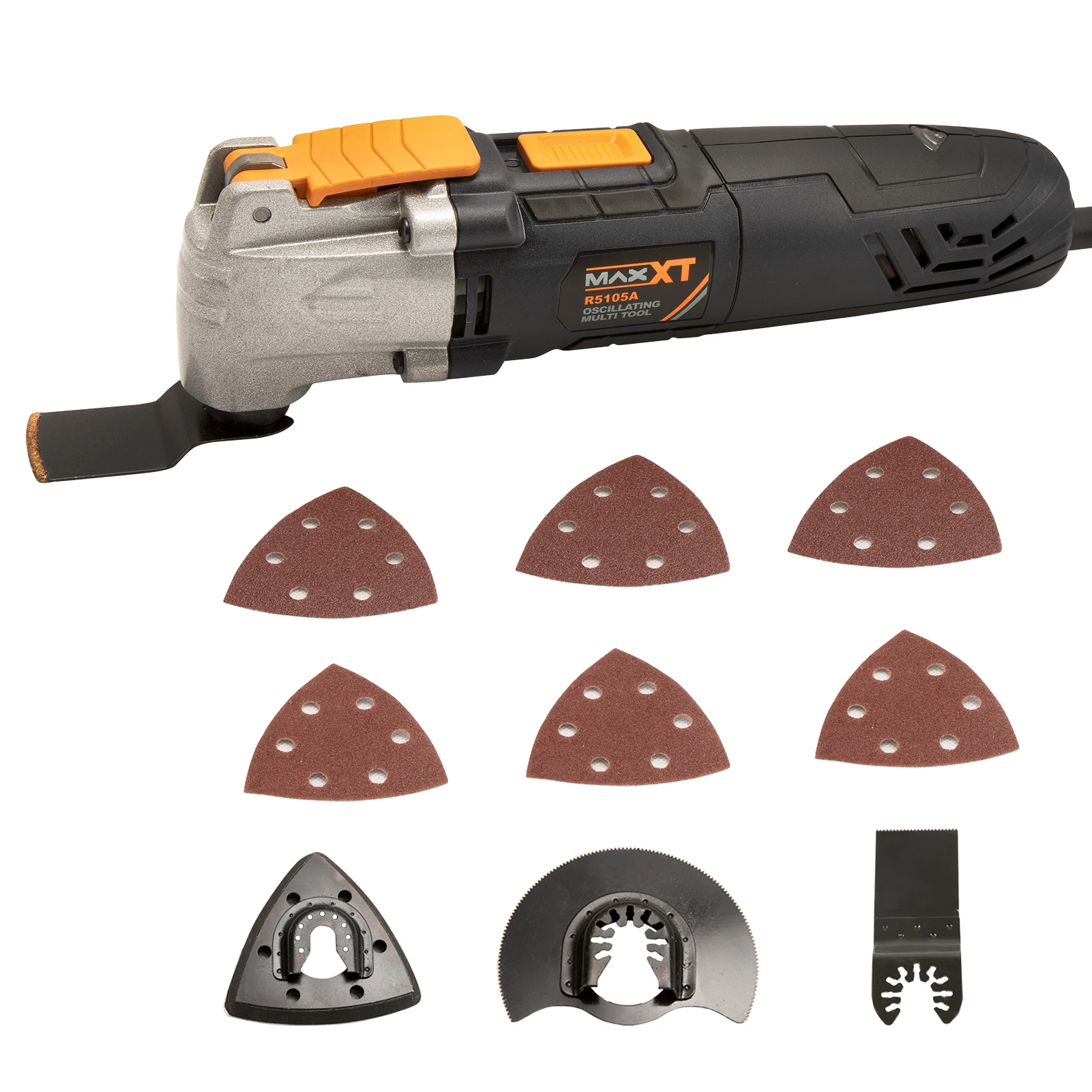 MAXXT Oscillating Multitool, Oscillating Saw with 6 Variable Speed 3 Oscillation Angle Quick Release Construction
