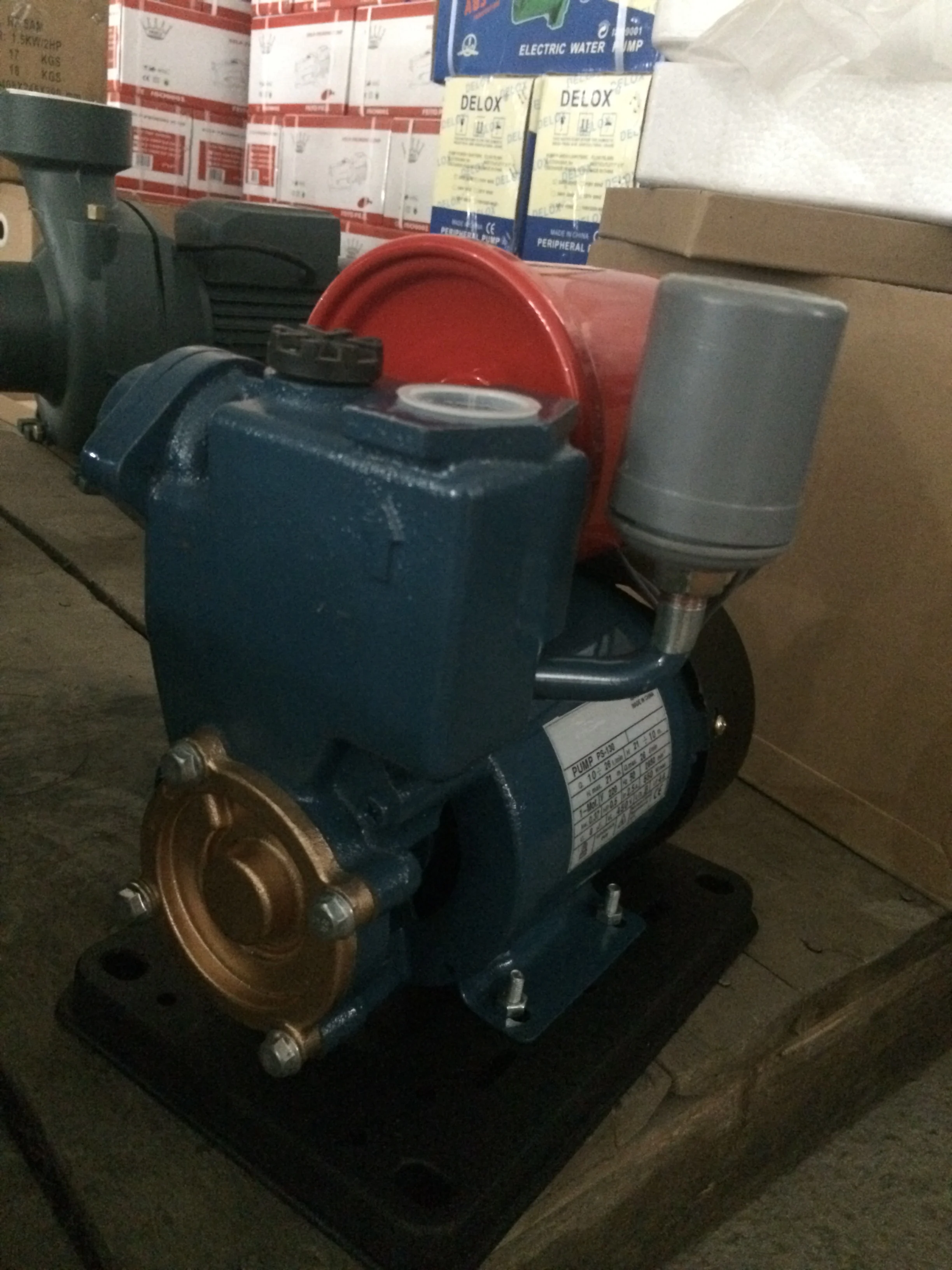 0.37kw 0.5hp PS126 Automatic Self-Priming Peripheral Pressure Water Pump for house