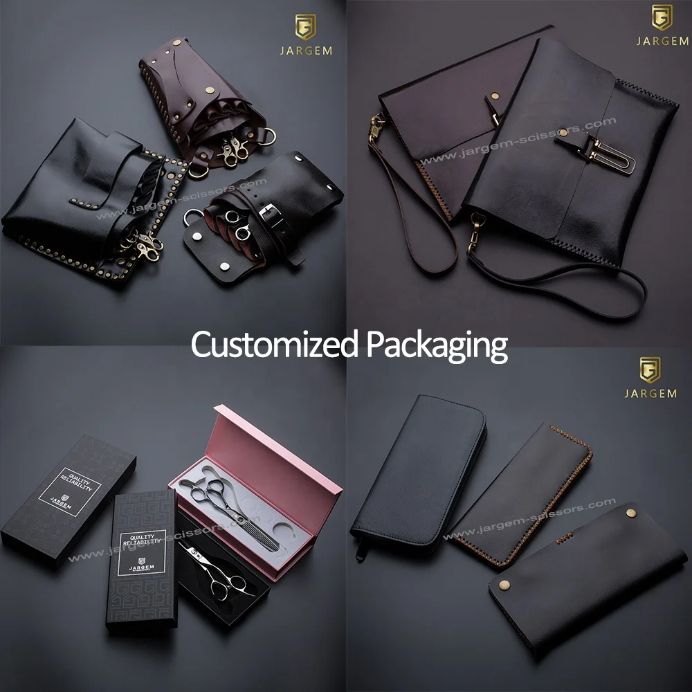 Small MOQ Hair Scissors Bag Colorful Barber Scissors Case Holster Salon Tools Case