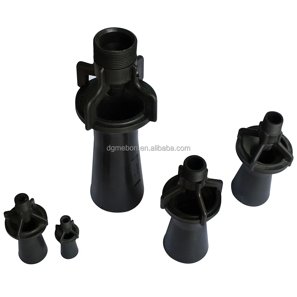 1/4,3/8,1/2 tank eductor,polypropylene mixing liquid nozzle