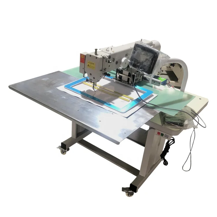 Shoes upper computer controlled programmable electronic pattern sewing machine
