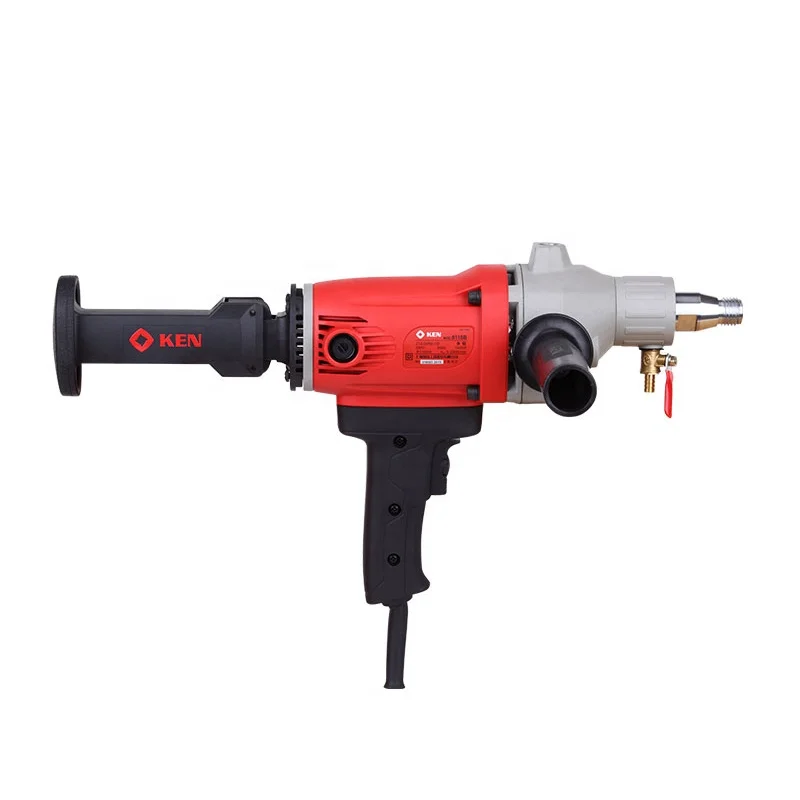 Hot sale KEN 1400W 110mm Red Diamond Core Drill Professional Electric Drill Safe Reliable Power Tools Machine