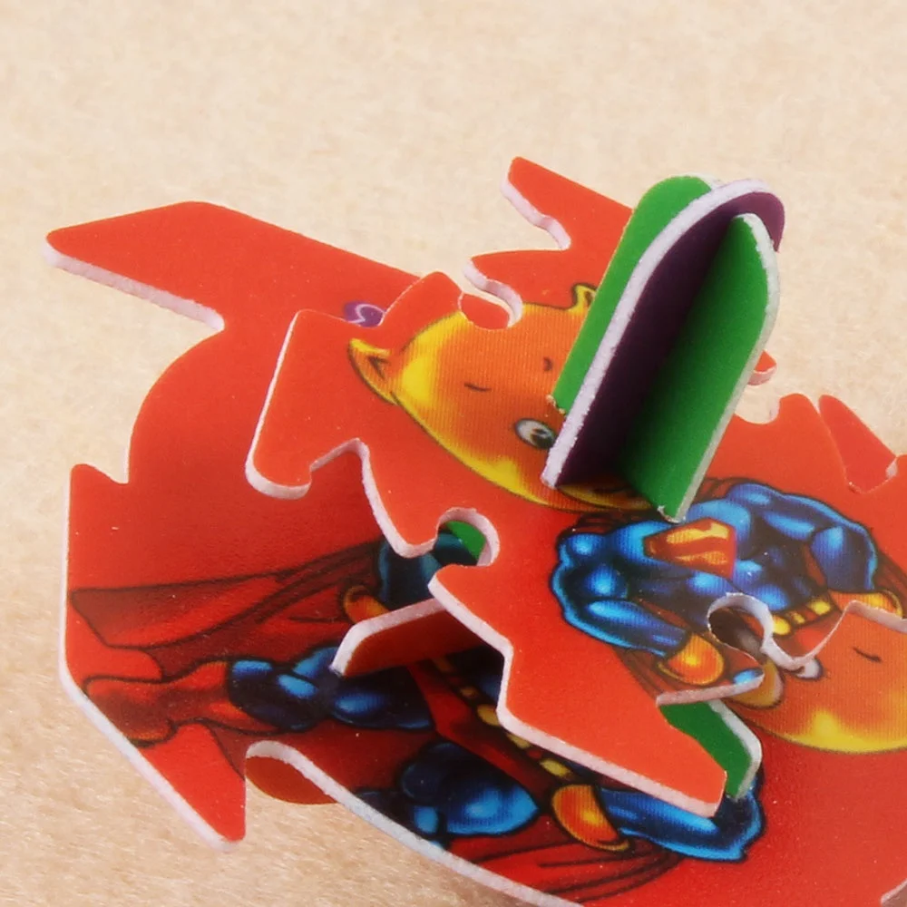 Factory directly sale tazos game PP plastic material and promotion puzzle card for kids gifts