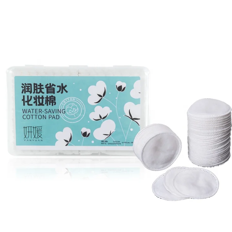 OEM Custom Makeup Remover Cotton Round 150 Piece Face Customize Disposable Cotton Pad
