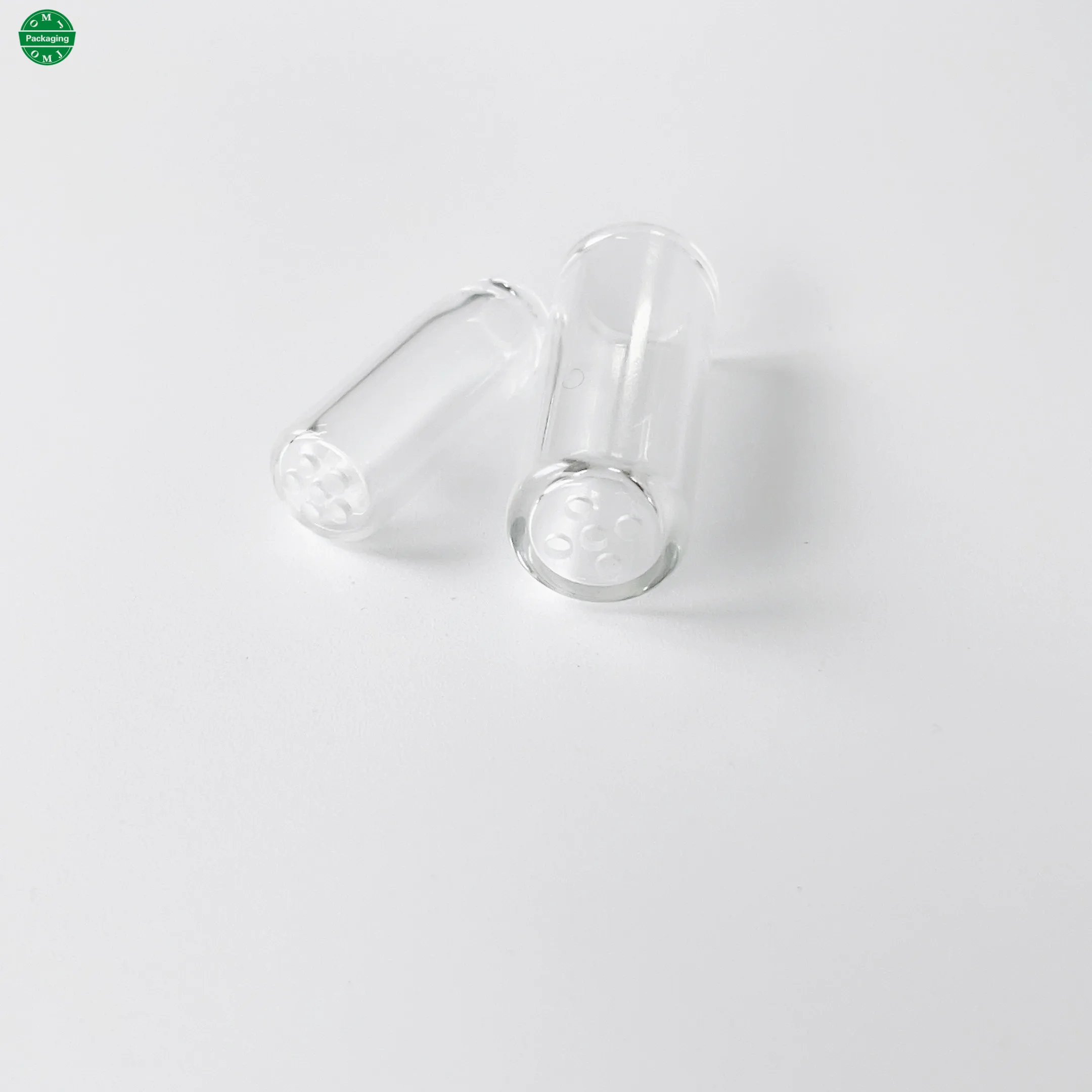 8mm 9mm 10mm 11mm  flat round 5 holes glass vial reusable glass filter tips for cigar