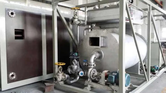 IKOM drummed bitumen drum melter melting asphalt decanter equipment