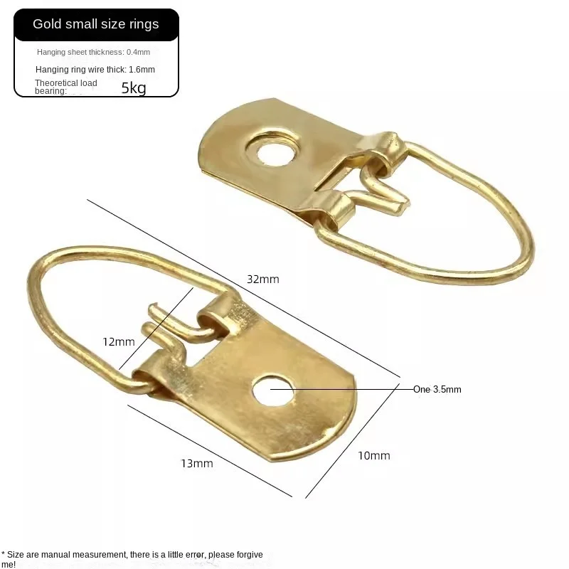 Traditional Chinese Painting Calligraphy Picture Frame Hook Dark Hanging Buckle for Cross Stitch Mounting Hardware Accessories