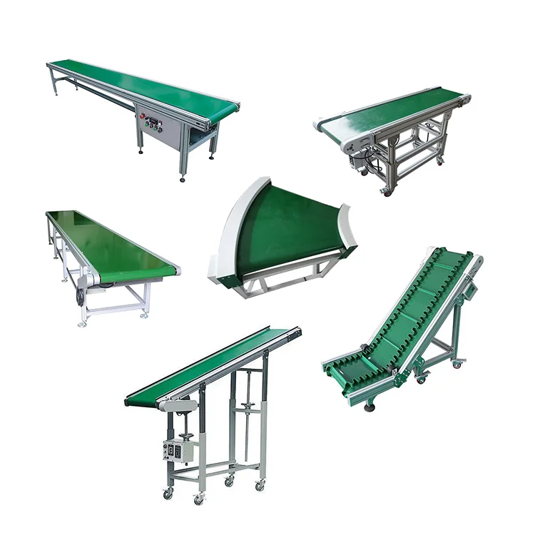 bucket belt stainless steel table food second hand cooling flat for conveyor conveyor