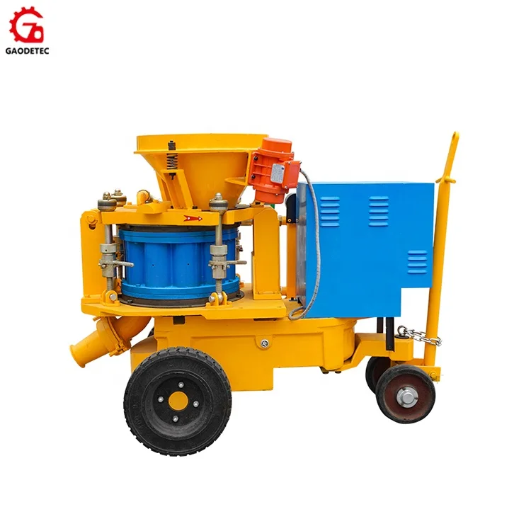 GZ-9E 9m3/h Electric Drive Dry Mix Concrete Spraying Machine for Swimming Pool