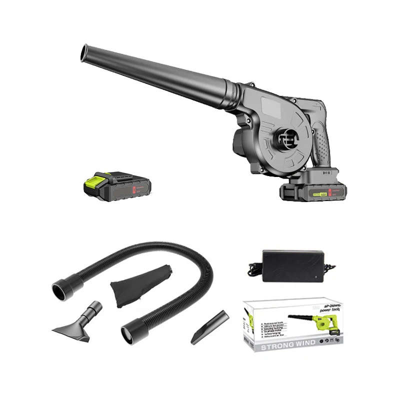 Light Weight 128TV Garden Tools Portable Easy To Use Dust Cleaner High Performance Electric Cordless Lithium Leaf Blower Combo