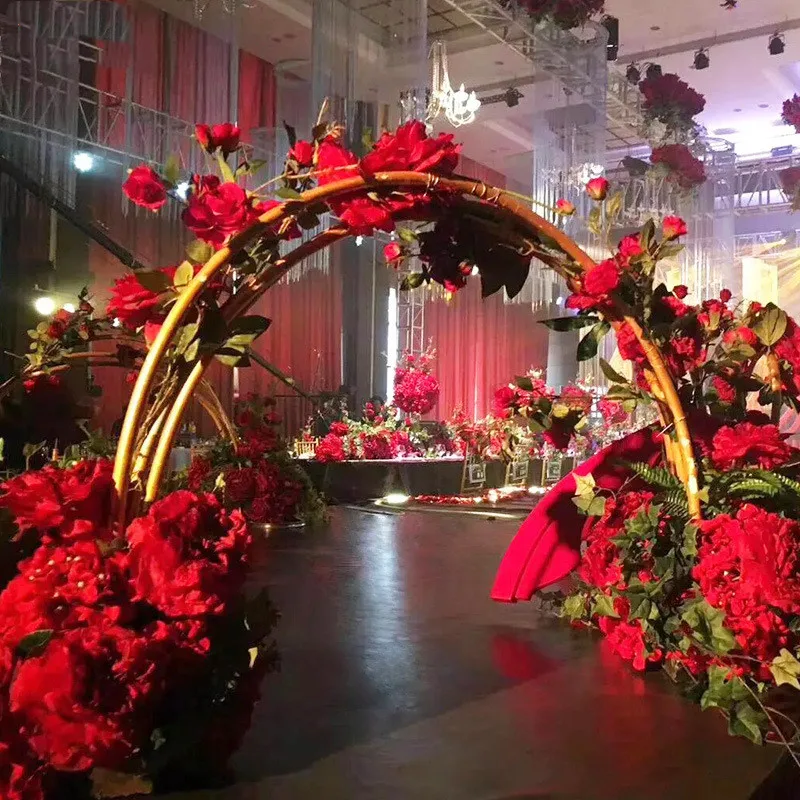 Round And Square Metal Backdrop Arches Wholesale Wedding And Event Arches For Festivals Parties Ceremonies