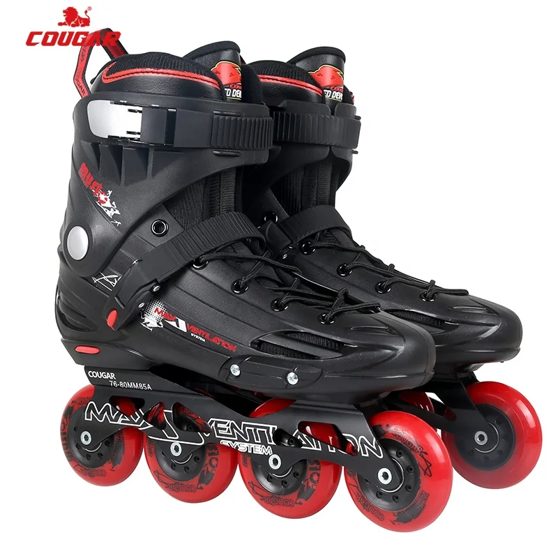 Wholesale Custom Skating Shoes 72mm 76mm 80mm PU Wheels Four Roller Skates Shoes For Adult