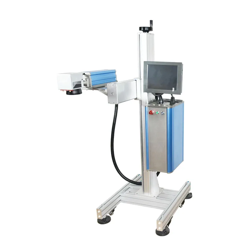 Good Price Beer can juice can date laser Printer Minghong Fly 20W 30W 50W fiber laser printer non consumables