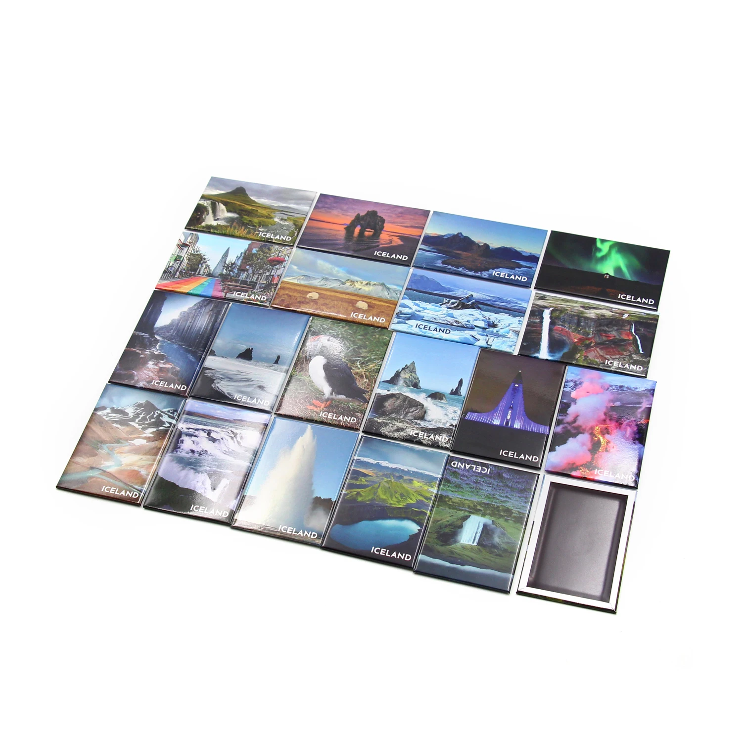 wholesale low moq customize tourism design Iceland souvenir fridge magnet