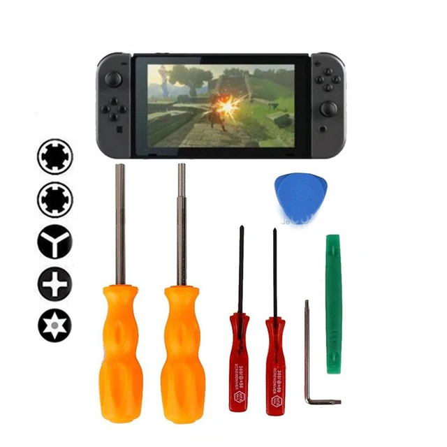 Game Accessories Hexagon T8H Pry rod Tool Kits For NS Switch Screwdriver Full Tool Kit Bit Set