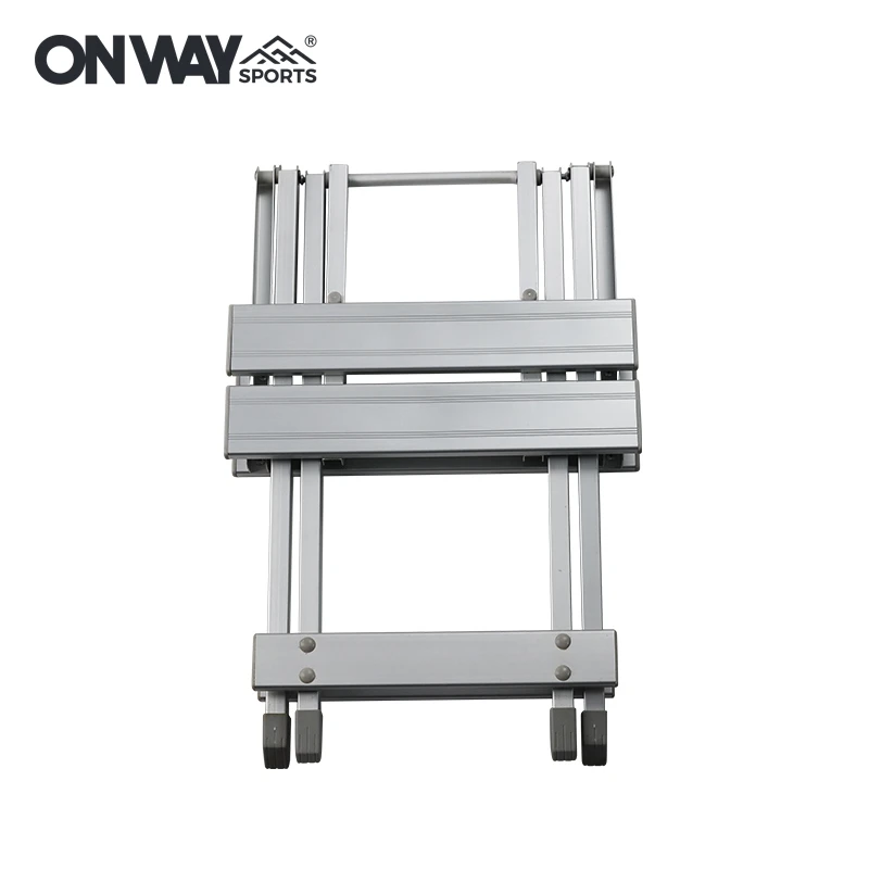 OnwaySports Outdoor Portable Lightweight Aluminum Fishing Camping Folding Stool