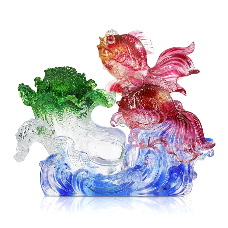 Luxury Crystal Cow Sculpture Gifts Bull Figurine Art Decor Crystal Home Decor Home Decoration Europe Animal Letterpress Printing