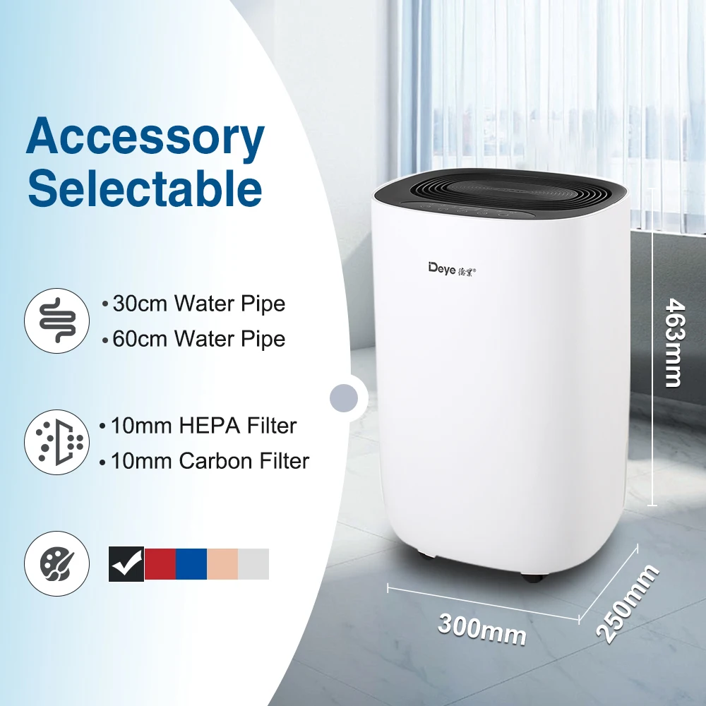 Deye DYD-S12A 12L Cheap Excellent Disposable Adjustable air Cooler and Dehumidifier