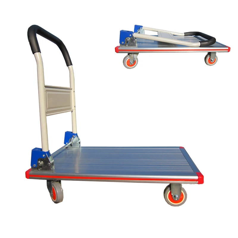 Heavy duty 400lbs folding hand truck trolley platform trolley
