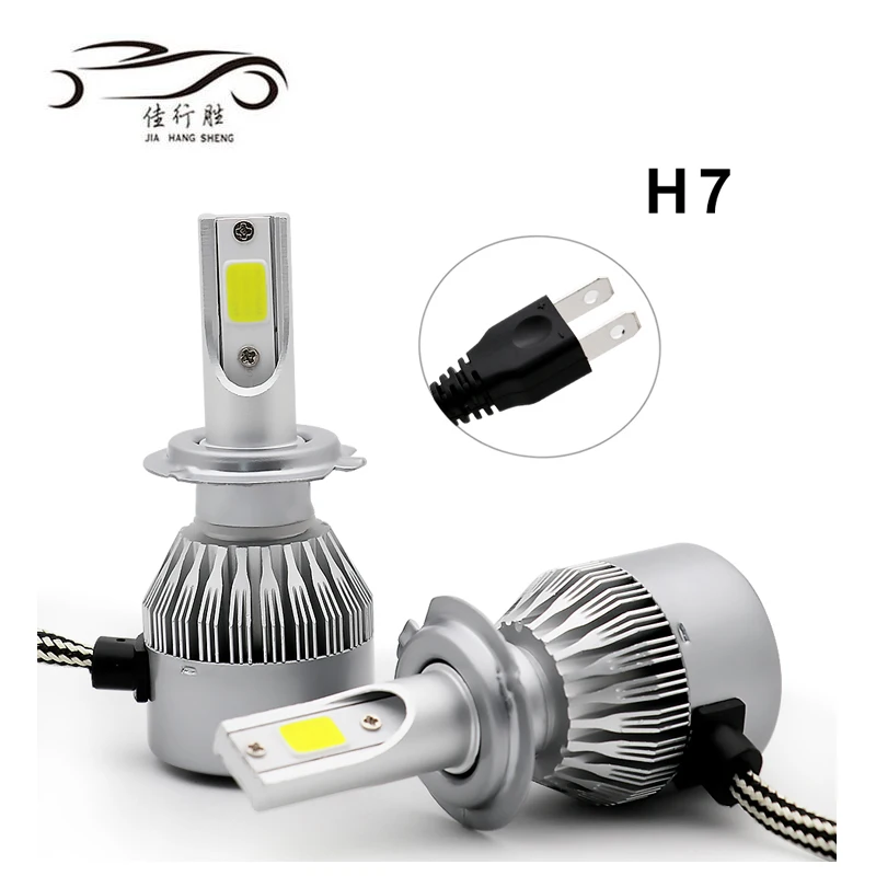 c6 car headlight led h1 h3 h4 h7 h11 9005 9006 light led for car offroad led light work light fog driving lamp 12v 36w