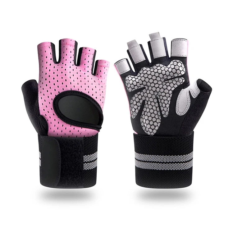 
 Тренажерный зал неопрена Тяжелая Атлетика Фитнес перчатки/защита ладоней для тяжелой атлетики с поддержкой запястья  