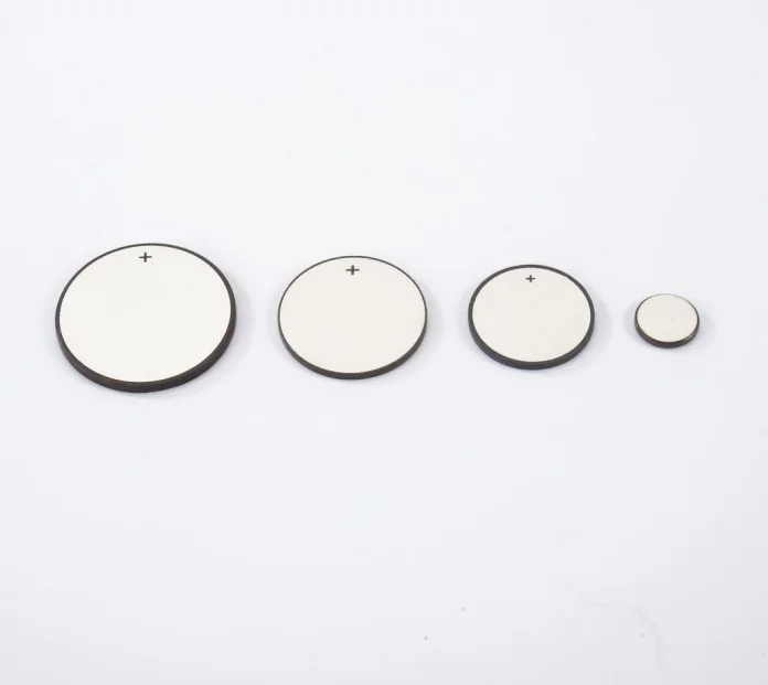 High performance PZT 1MHz Ultrasonic Piezo Element Ultrasound Ceramic disc for ultrasonic transducer beauty