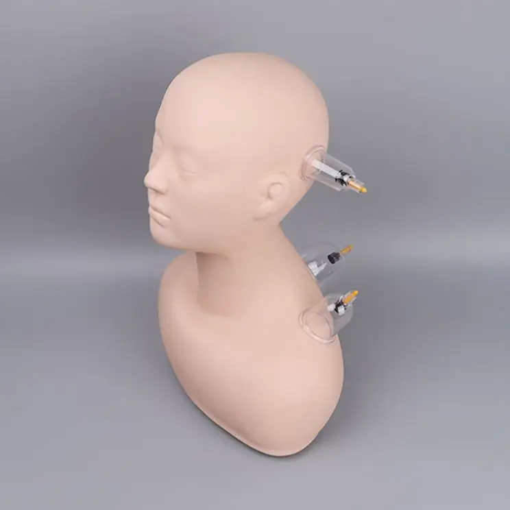 Factory Direct Sale Massage Medical Device Suction Cup Hijama Glass Cupping Therapy Set