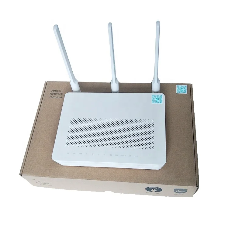HN8546Q Fiber Optic Equipment XG-PON ONT 4GE 1POTS 2USB HN8546Q 8546Q 10G Gpon Onu Onu Wifi English Firmware