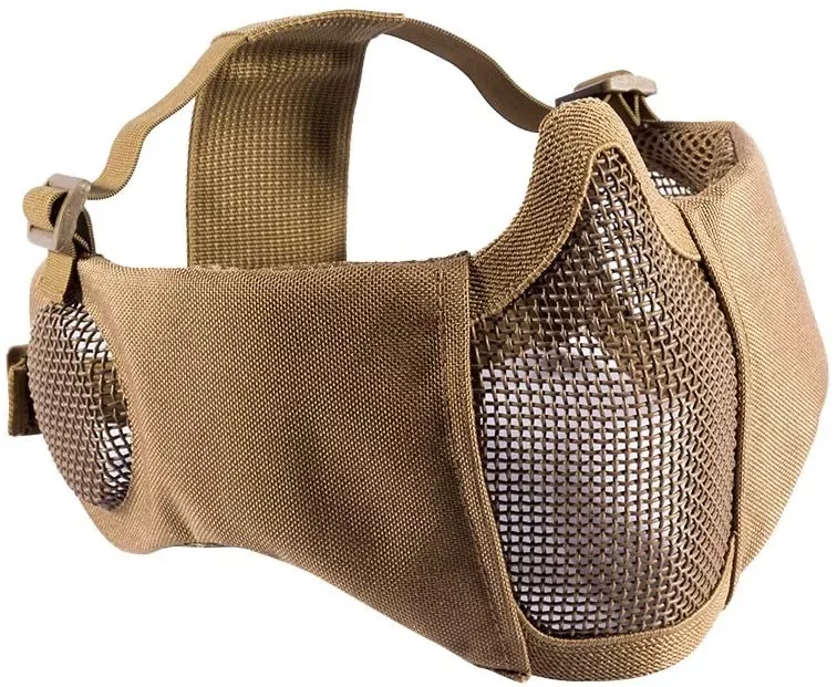 OEM Tactical half face guard Outdoor protection Military Tactical face mask