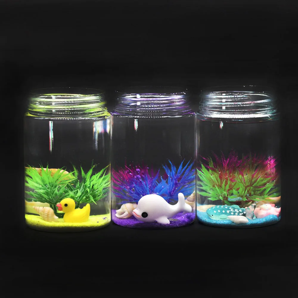 BX134 Underwater World Dolphin Seaweed Cloud Slime Supper Stretched and Non-Sticky Funny Toy Gift For Boys Girls