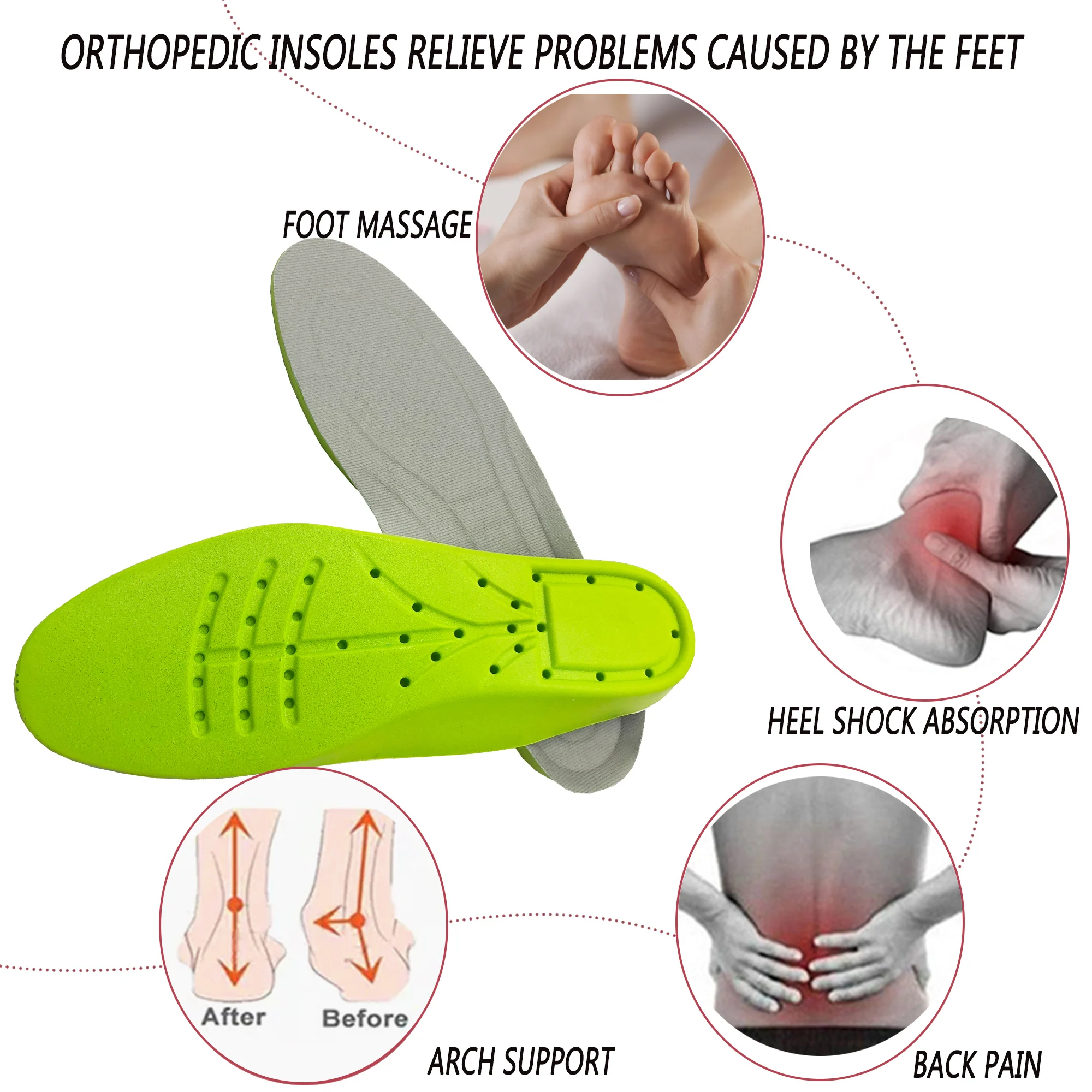 pu insoles for shoes orthopedic insoles for work boots