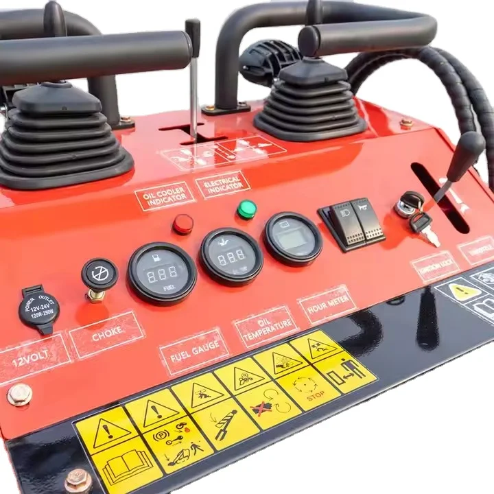Original Manufacturer Epa Diesel Engine 25hp V1000 Mini Crawler Skid Steer Loader With Optional 12 Kind of Attachment Tools