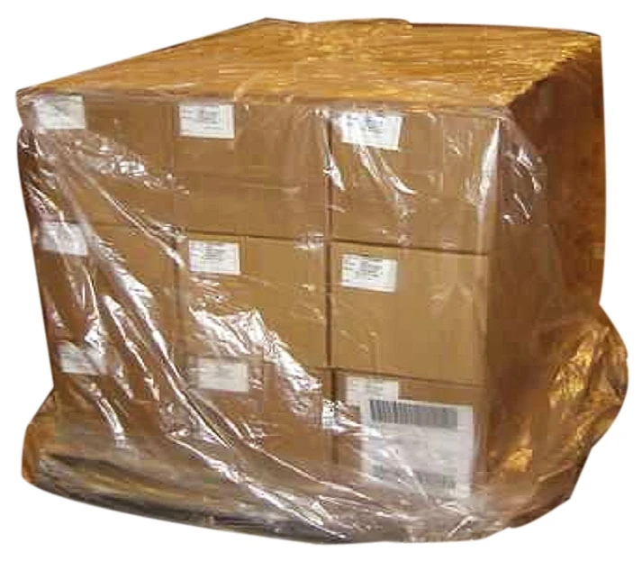 PE Bag Plastic Pallet Cover Polyethylene Cover Transparent Printable with Logo LDPE Inner Bag Waterproof and Dustproof