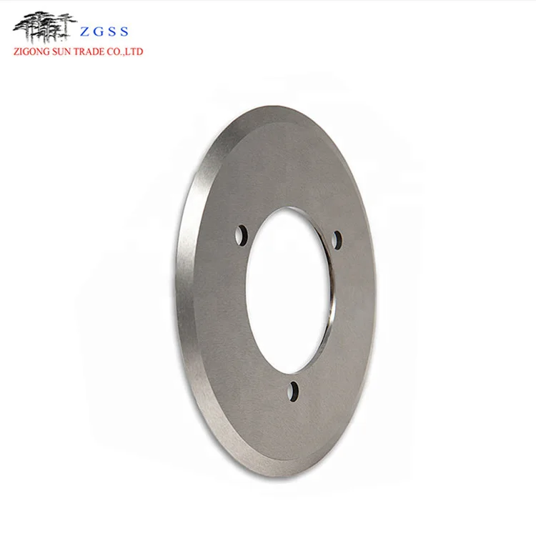 High quality customized size circular slitting knives flat circular blade for paper cutting