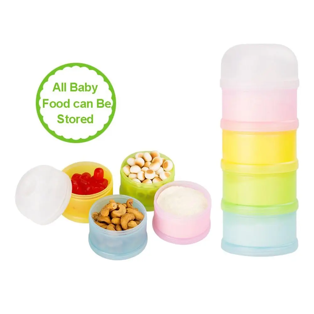 Baby Food And Milk Powder Box Container Powder Formula Dispenser Container