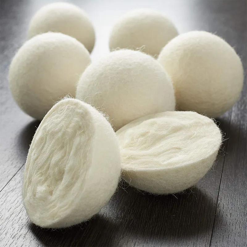 wholesale Natural Wool Dryer Balls for Laundry Washing Machine Organic Laundry Ball