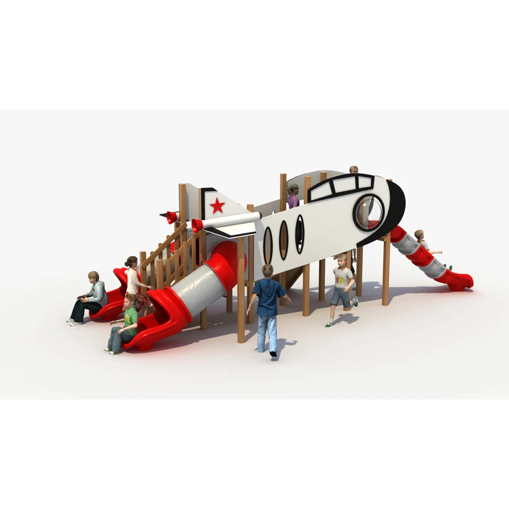 PE board children slide outdoor playground equipment kids  outdoor plastic outdoor playground set import china for sale