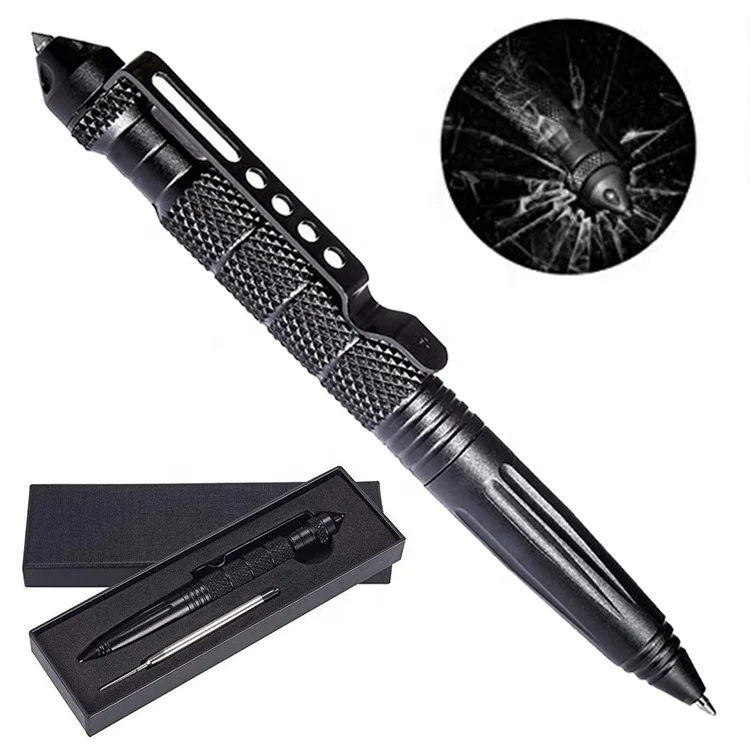 
Custom Multi Function Military Pen Self Defense Tactical Pen With Logo Engraved 