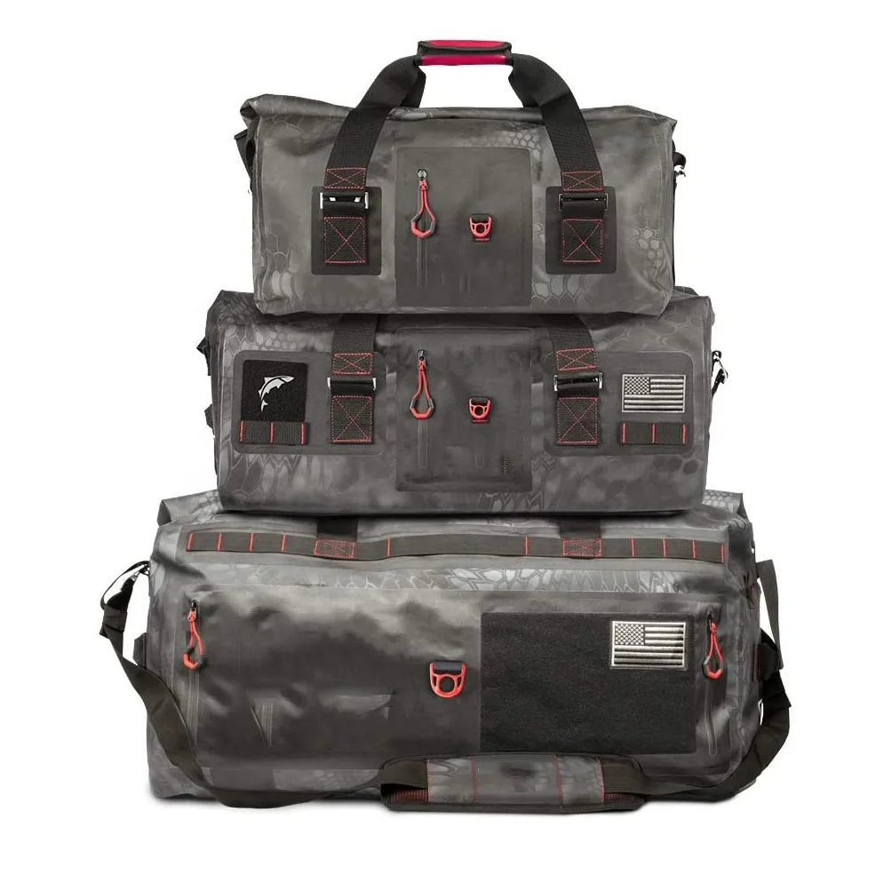 Водонепроницаемая спортивная сумка с индивидуальным принтом уличная вещевая сухая большой емкости для мотоцикла кемпинга рыбалки 60 л 70