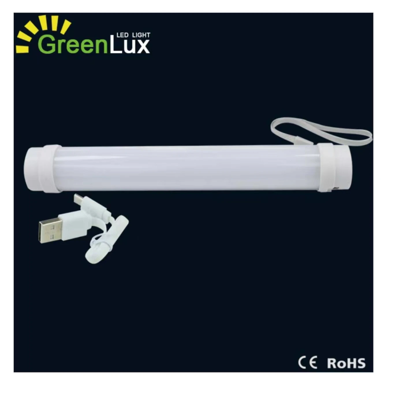 hot selling flashlight portable rechargeable led camping lamp tube light