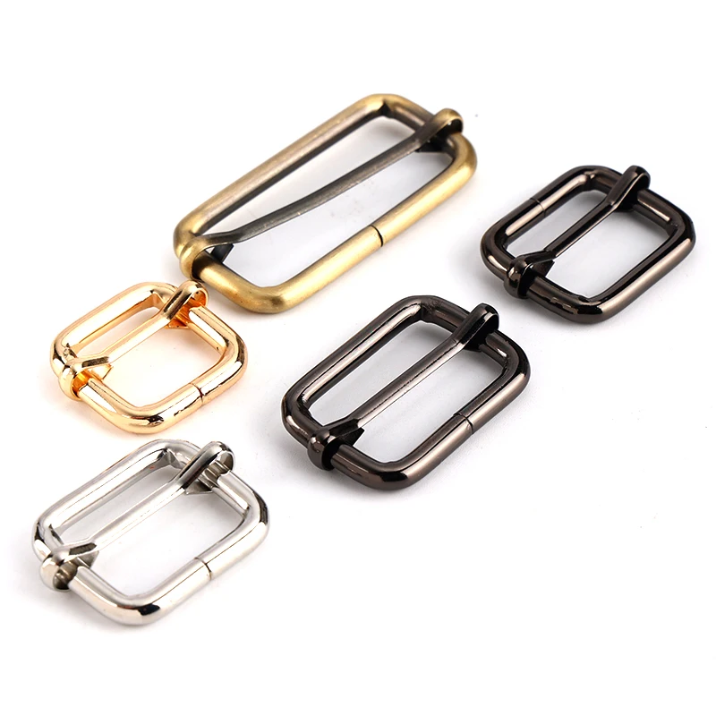 Handbag Hardware Accessories Webbing Bag Strap Adjuster Slider Roller Buckles