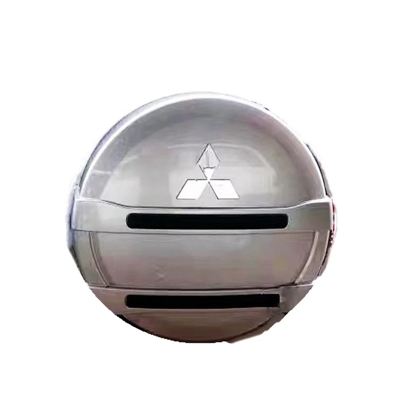 TOPLEADER AUTO PARTS Silver Modified Special M-itsubishi Pajero V73 V75 V77 ABS Tire Cover V73 Spare Tire Cover