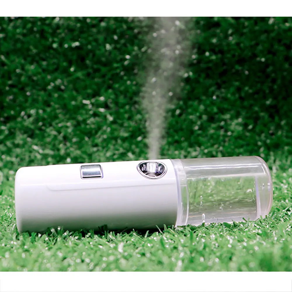 
Face Stream Beauty Spray Hand-held Water Machine Moisturizing Nano Ionic Mist Face Humidifier Sauna Facial Pore Cleansing Tool 