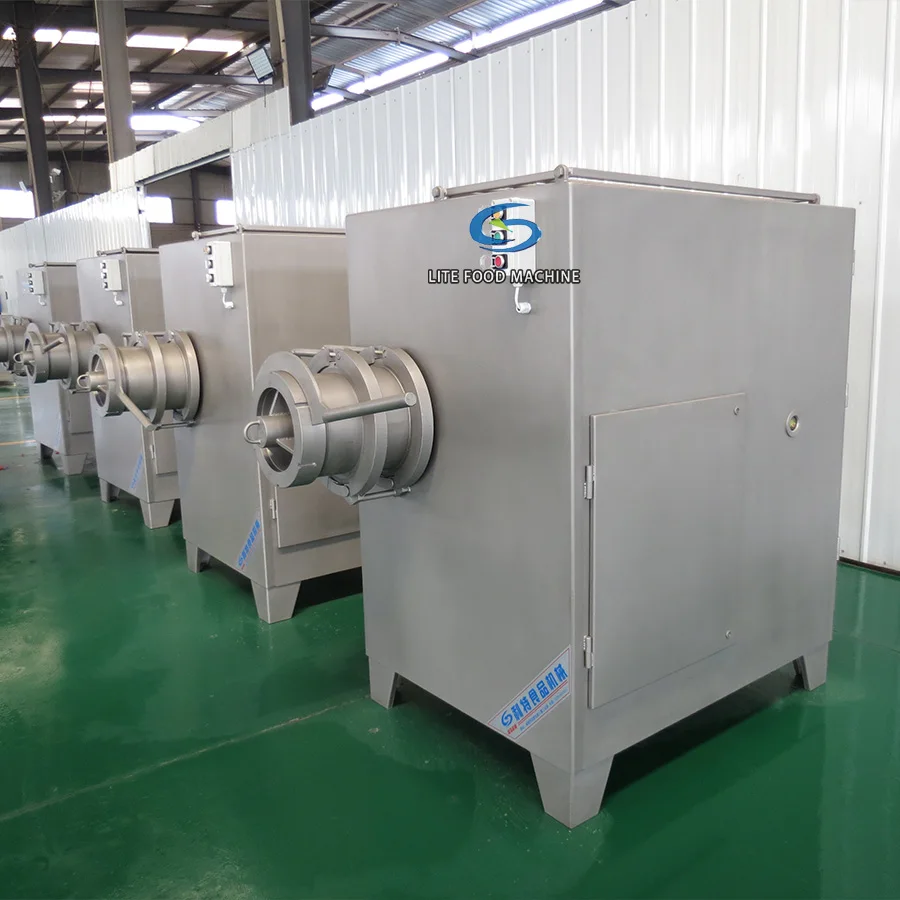 3 In One Industrial Electric Frozen Meat Grinder Stainless Steel Metal Meat Grinder Sold From China