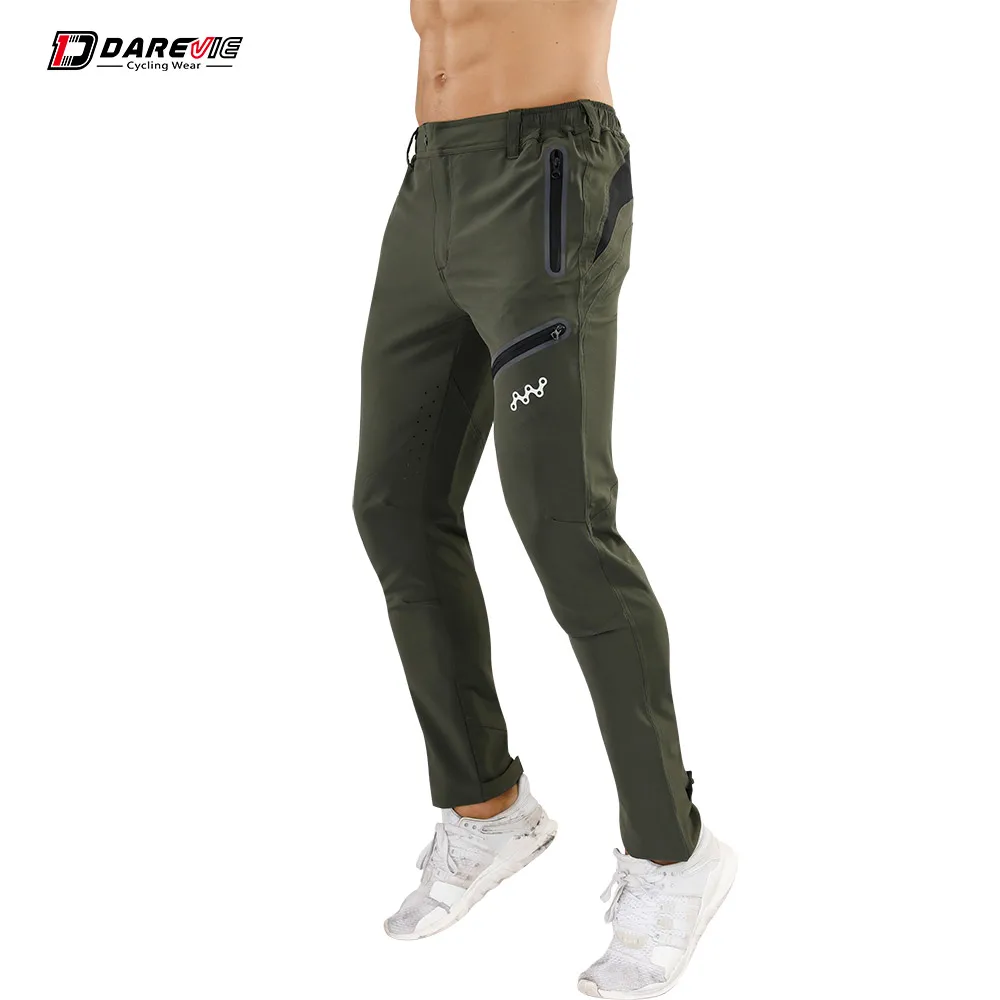 DAREVIE Customized Men's Motorbike Men Biker Pants Breathable Racing Pant for Man Carton Polyester Unisex Bicycle Pants